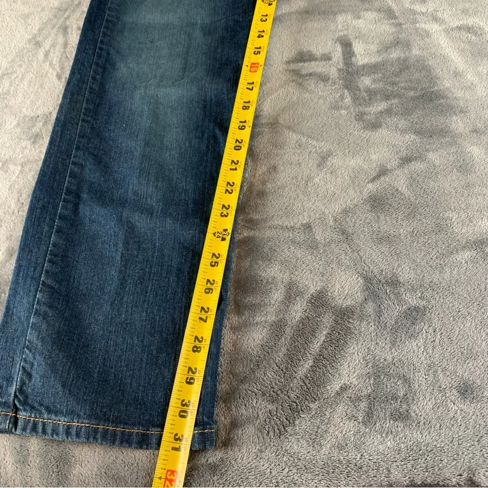 Levi's 514 Straight Fit Jeans Dark Wash Denim‎ Pants W33 L32 Classic 5 pockets